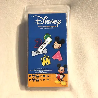 NEW SEALED ~ Cricut Cartridge ~ DISNEY MICKEY FONT ~ 29-0381 • $19.99