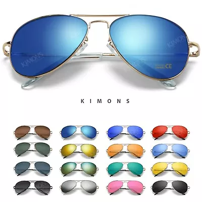 Polarized Sunglasses For Women Men Vintage Sports Driving Metal Aviator Gradient • $8.95