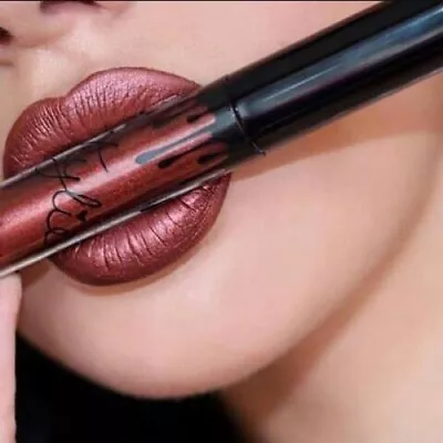 $44.99 • Buy Authentic Kylie Jenner - Kylie Cosmetics Metallic Matte Lipstick - REIGN