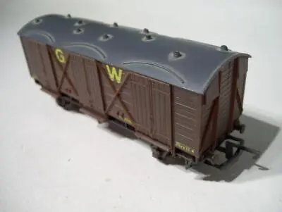 £8.99 • Buy G&r Wrenn Railways Gwr Great Western Long Brown Closed Wagon Truck Oo Gauge 00