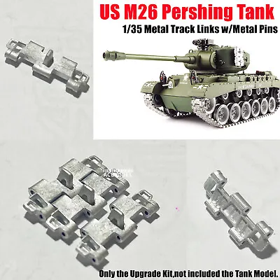 1/35 US M26 Pershing Medium Tank Lead-tin Alloy Workable Track Links+Steel Pins • $41.95