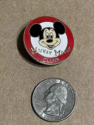 Disney Brooch Pin - Vintage Mickey Mouse Club Logo With Small Ears Mickey Mouse • $24.99