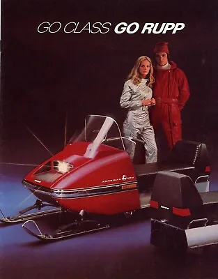 1972 Vintage Uncirculated Rupp  Snowmobile Sales Brochure  • $19.90