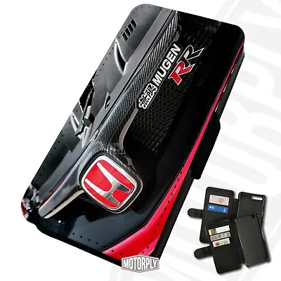 £9.75 • Buy Printed Faux Leather Flip Phone Case For IPhone - Honda Mugen FD2 Grille