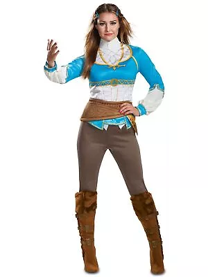 Zelda Breath Of The Wild The Legend Of Zelda Video Game Teen Womens Costume • $81.95