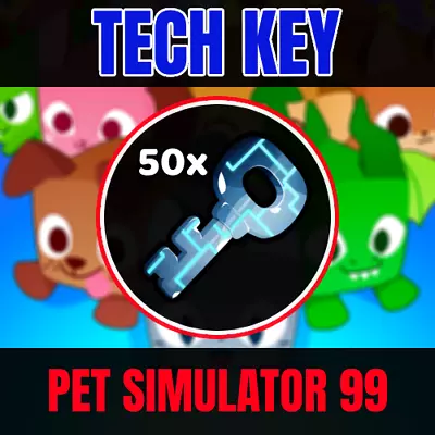 Pet Simulator 99 - 50X TECH KEY - Cheap And Quick Delivery -PS99 • $1.73