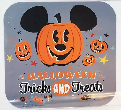 Disney Car Magnet Mickey Minnie Halloween Pumpkin TRICKS & TREATS Jack O'Lantern • $15.74