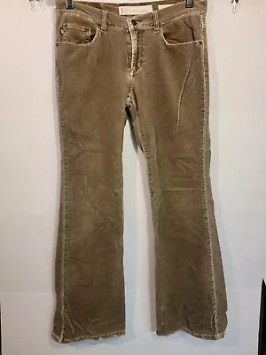 Z Cavaricci Vintage Corduroy Y2K Jeans Size 9 Low Rise 10in Bottom Leg Opening. • $9.99