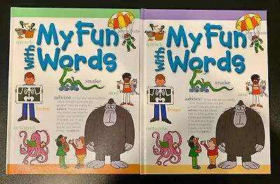 The My-Fun-With-Words Dictionary A-K L-Z By James Ertel (Hardcover) • $19.95