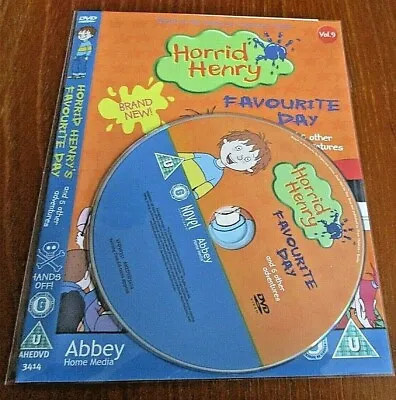 Horrid Henry: Horrid Henry's Favourite Day DVD (2009) Lizzie Waterworth Cert U • £1.75