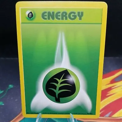 $1.99 • Buy Grass Energy 99/102 Near Mint 1999-2000 4th Print UK Base Set Pokemon Card