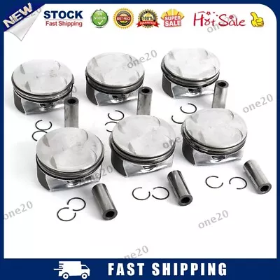 6x Pistons Rings Set STD For Mercedes-Benz M272 CLK350 CLS350 C350 E350 3.5L USA • $96.36