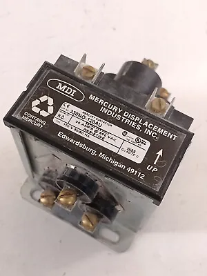 MDI Mercury Contactor 330NO-120AU 30 AMPS 600VAC  120V 50/60Hz • $59.99