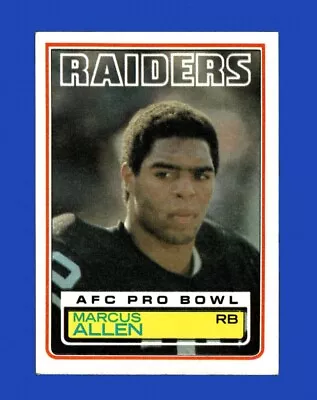 1983 Topps Set-Break #294 Marcus Allen RC VG-VGEX *GMCARDS* • $0.79