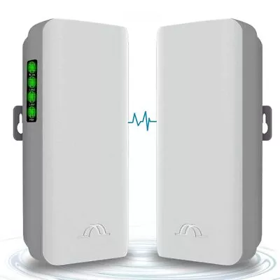 5.8g Wireless Bridge Ptmp Wifi Ptp Point To Point Long Range Outdoor Wireless Ac • $116.28