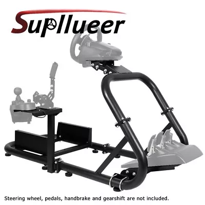 Supllueer Racing Simulator Cockpit Stand Fit Logitech G920 G29 Thrustmaster T300 • £139.99