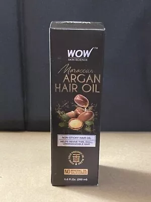 WOW Moraccan Argan Hair Oil 6.8oz  Bb 4/23 Sealed • $4.99