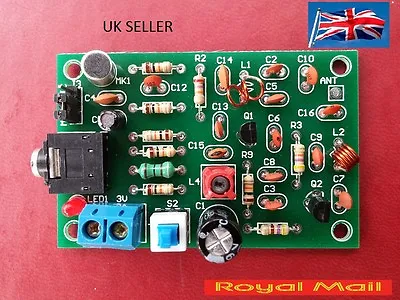 76-110MHz FM Radio Wireless Transmitter Module MP3 Audio Repeater Module UK • £10.99