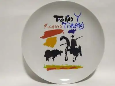 $110 • Buy PABLO PICASSO Toros Toreros Plate
