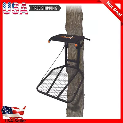 Hang-On Tree Stand W/Flex-tek Seat Wide Stance Platform Full-body Safety Harness • $97.13