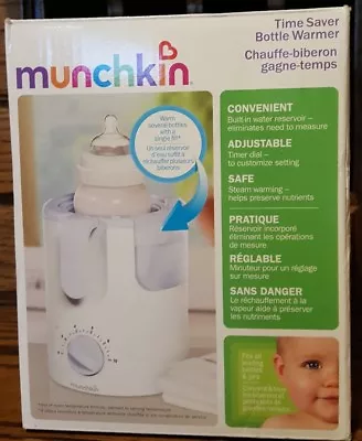 Munchkin Time Saver Bottle Warmer For Baby Bottles Or Baby Food • $19.98