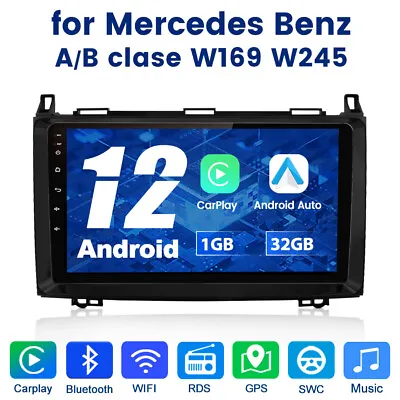 Car Stereo Radio Android 12 GPS For Mercedes Benz AB-Class W639 W906 Vito Viano • $139.99