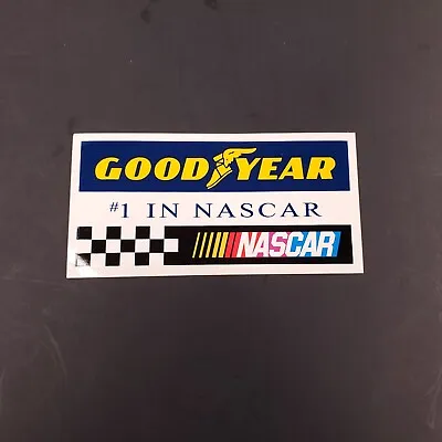 Vintage Goodyear Tires NASCAR 4.5 X 2.5 Inch Decal-Mint • $3.95