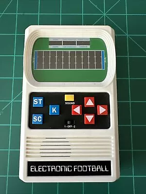 Mattel Classic Electronic Handheld Football Game Vintage Retro Tested Works • $2.25