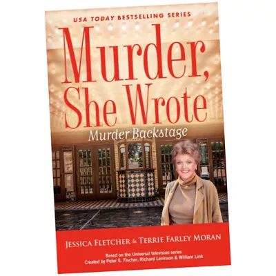 Murder She Wrote: Murder Backstage - Jessica Fletcher (2024 Paperback) NEW • £16.25