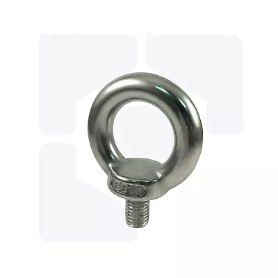 £231.51 • Buy M6 M8 M10 M12 M16 M20 M24 M30 Lifting Eye Nuts & Bolts A2 / A4 Stainless Steel