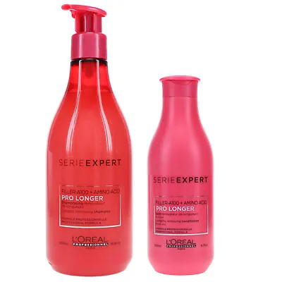 L'Oreal Professionnel Serie Expert Pro Longer Shampoo 16.9 Oz & Serie Expert • $67.50