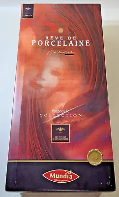  JULIETTA  CHRISTINE ET CECILE 2001 Mundia Reve De Porcelaine Doll Limited ED. • $145