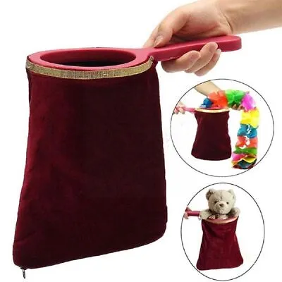 £4.56 • Buy Magical Change Bag Twisting Handle Make Things Appear Disappear Magic Trick