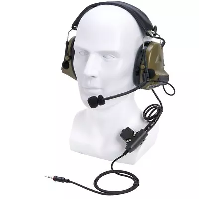 U94 PTT Noise Reduction Hearing Headphone For Yaesu Vertex VX-6R VX-7R FT-270R • $115.49