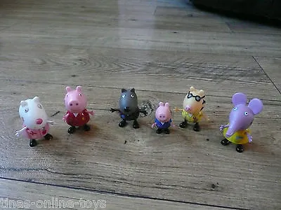 Peppa Pig Mechanic Figures Peppa Emily Danny Dog Suzie Sheep George Pedro  • £3.50