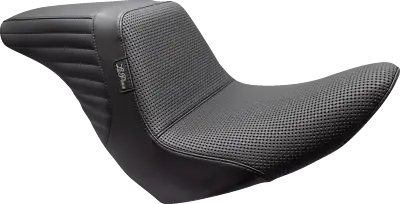 Le Pera Kickflip Up Front Basketweave Seat 2018-2023 Harley Softail Low Rider • $472.50