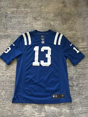 Nike Indianapolis Colts TY Hilton #13 Mens Sz Medium  HOme Blue • $35