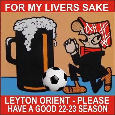 £3.50 • Buy Leyton Orient - Please Have A Good 2022-23 Season Pin Badge