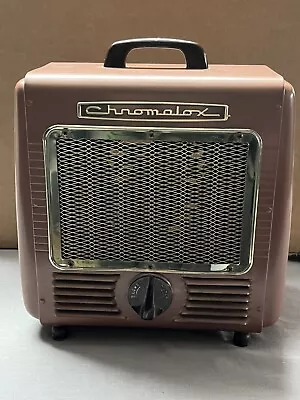 Vintage Chromalox Space Heater Brown Tested Working • $59.99