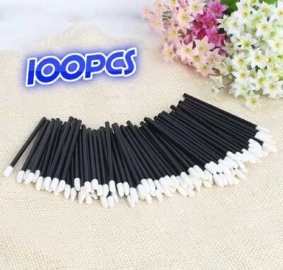 $4.75 • Buy 100pcs Disposable Lip Brush Brushes Gloss Wands Lipstick Applicator Tool Makeup