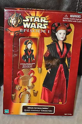 $30.59 • Buy Star Wars Episode 1 Ultimate Hair Queen Amidala 1999 1:6 12  Doll Figure Misb