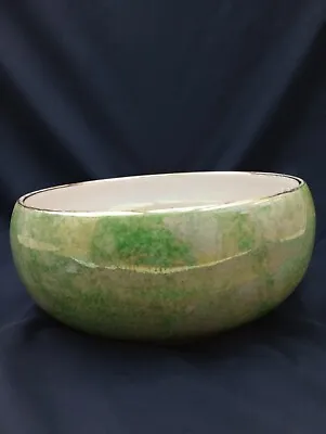 Beautiful Maling Green Lustre Ware Bowl In Lovely Condition  • £16.99