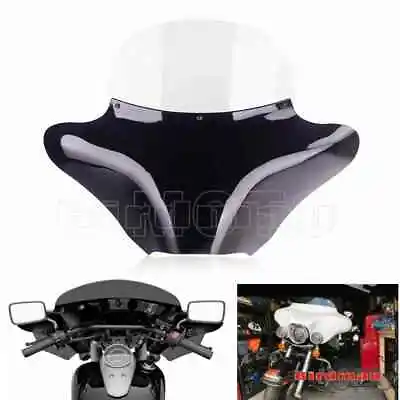 Universal Cruiser Fairing Batwing Windshield For Kawasaki Vulcan 1500 1600 1700 • $195.99