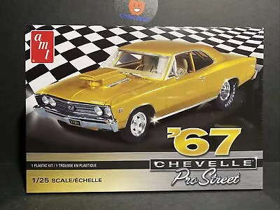 AMT '67 Chevelle Pro Street 1/25 Scale Plastic Model Kit • $27.20