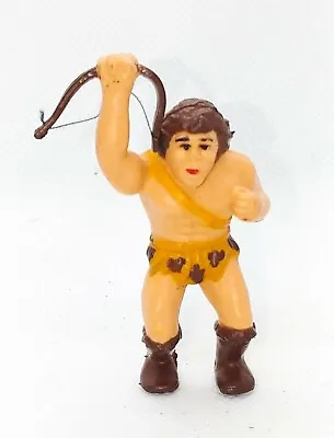 VINTAGE 1987 H G INC CAVEMAN FIGURE DINOSAUR WARRIOR 3 Inch Action Figure Toy • $18.99