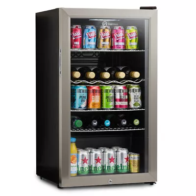 Subcold Super 85 LED SS | Beer & Wine Fridge | Under Counter Drinks Fridge • £249.99