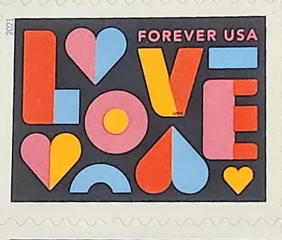 One Sheet Of 20  Love   First Class Postage Stamps Face Value $13.60 • $9.99