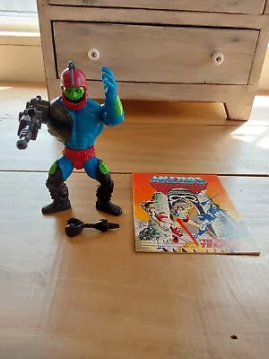 Vintage MOTU Trap Jaw With Comic Masters Of The Universe Malaysia  • $34.99