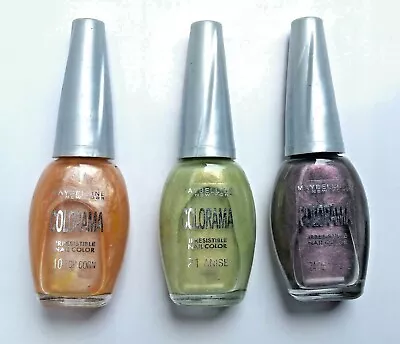 Maybelline New York Colorama Irresistible Nail Polish Nail Colour 3 Shades • £2.49