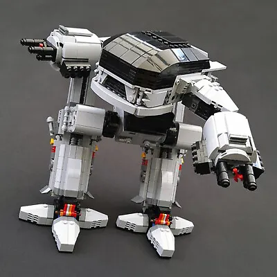ED-209 Robot Mech Model Building Blocks Toy Mobile Suit Action Figure Brick Gift • $111.59